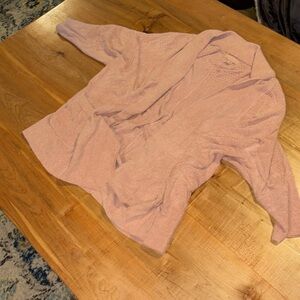 NWOT 3/4 sleeve barefoot dreams super soft periwinkle stylet cardigan